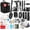 A-Black, variant on 250-Piece Survival Gear First Aid Kit Compatible Bag and Emergency Tent for Outdoor Adventure, Hiking, Hunting, and Emergency Preparedness