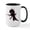 White/Black Inside, variant on CafePress - Fairy Dust Mugs - 15 oz Ceramic Large White Novelty Mug