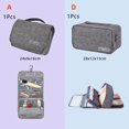 thumbnail image 1 of Portátil De Las Mujeres De La Ropa Interior Bolsa De Almacenamiento De Cosméticos De Baño Zapatos Caso Digital De Alambre Gadget Organizador Armario Maleta huangjie unisex, 1 of 2