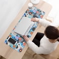 thumbnail image 3 of Long Mouse Pads for Desk,German Shorthaired Pointer Dog and Flower Desk Mats on Top Of Desks, Desk Mouse Pad Extra Large with 3mm Non-Slip Base and Stitched Edge for Gaming,Work,Home 31.5"x11.8", 3 of 5