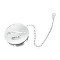 thumbnail image 4 of Marine Deck Filler Replacement Fuel Water Gas Cap & Chain Stainless Steel, 4 of 8