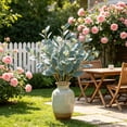 thumbnail image 6 of CQCYD Under $5 Artificial Plants, Faux Greenery Potted Flowers, Plastic Simulated Plants Decor for Office Home Shelf Table Garden, 6 of 6