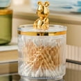 thumbnail image 6 of Yammee Cute Bear Storage Box for Cotton Swabs Pad Toothpick Cosmetics Jewelry Container, 6 of 18