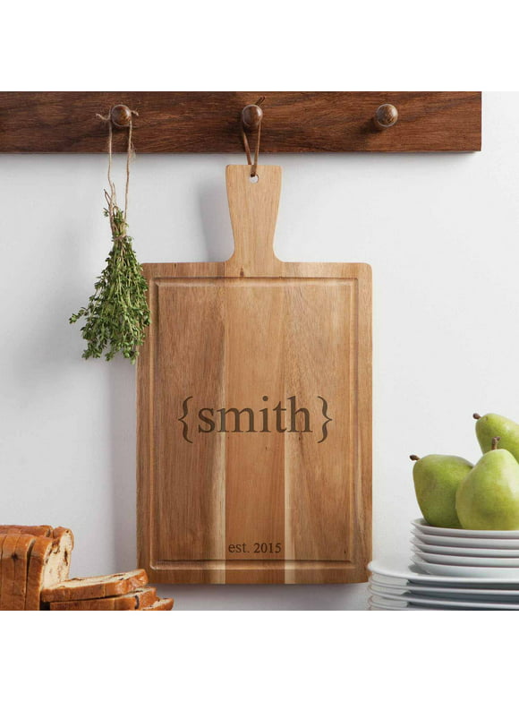 Personalized Carving Board - Family Name
