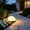 Yellow, variant on Bomd Solar Lights Outdoor Glow Cobblestone Shape Lamp Garden Decor Waterproof Landscape Night Lights ,for Garden Paths, Stairs, Lawns, Patios, Yard Party Decorations (Yellow Light)
