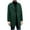 Green, variant on Mens Trench Coat Notch Lapel Double Breasted Peacoat Wool Blend Casual Long Overcoat for Men