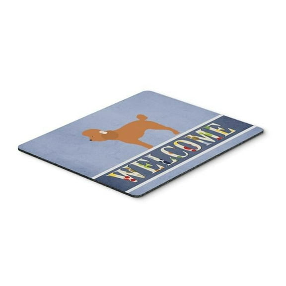 Carolines Treasures  Toy Poodle Welcome Mouse Pad - Hot Pad Or Trivet