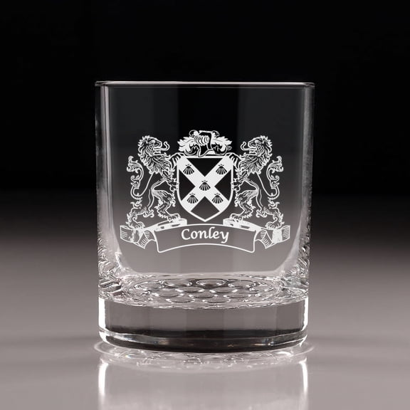 Conley Irish Coat of Arms Nob Hill Tumblers - Set of 4