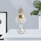 thumbnail image 5 of Quemador de incienso de cristal Bakhoor, soporte de metal decorativo estilo árabe con mi, 5 of 8