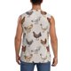 thumbnail image 4 of Balery Various Chicken Camisetas sin mangas para hombre, absorbe la humedad y protege contra el mal olor.-X-Large, 4 of 7