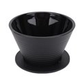thumbnail image 1 of Pour Over Coffee Dripper, Plastic Flat Bottom Coffee Brewing Filter Cone, Pour Over Coffee Maker Slow Brewing Accessories for Home Restaurant Cafe Camping, 1 of 7