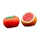thumbnail image 3 of Mini adorno naranja para el salpicadero del coche, adorable adorno de fruta de resina para interiores estéticos. Naranja caqui, 3 of 8