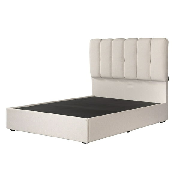 Base cama Queen Size DICASA Cabecera Kami Beige