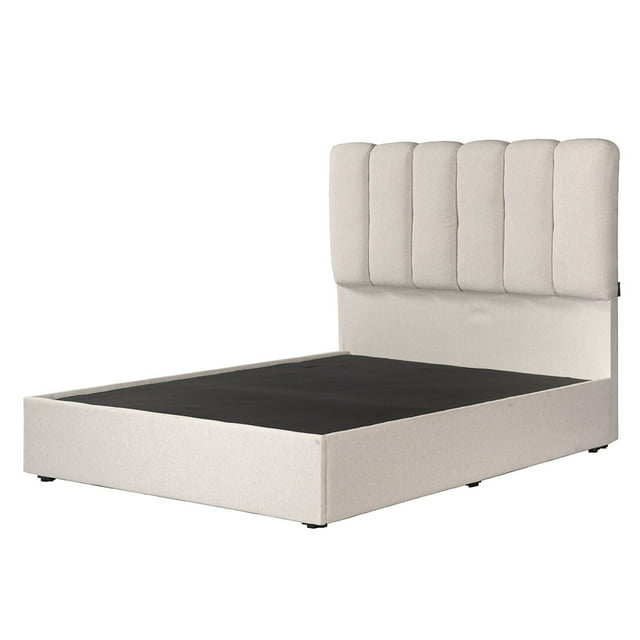 Box Base cama Matrimonial + Cabecera Kami Beige