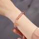 thumbnail image 2 of Pulsera Blessing de plata 925 para mujer con cuarzo fresa, 2 of 2