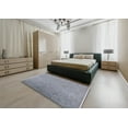 thumbnail image 4 of Ahgly Company Indoor Rectangle Mid-Century Modern Light Slate Gray Oriental Area Rugs, 5' x 7', 4 of 6