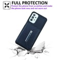 thumbnail image 3 of Compatible for Samsung Galaxy A13 4G Wallet Case with Card Slots Holder, Magnetic 2-in-1 Design PU Leather Purse Case, Flip Stand Durable Shockproof Protective Cover for Galaxy A13 4G, Darkblue, 3 of 11