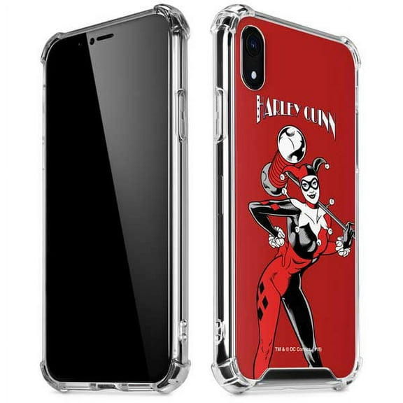 Skinit DC Comics Harley Quinn Portrait iPhone XR Clear Case