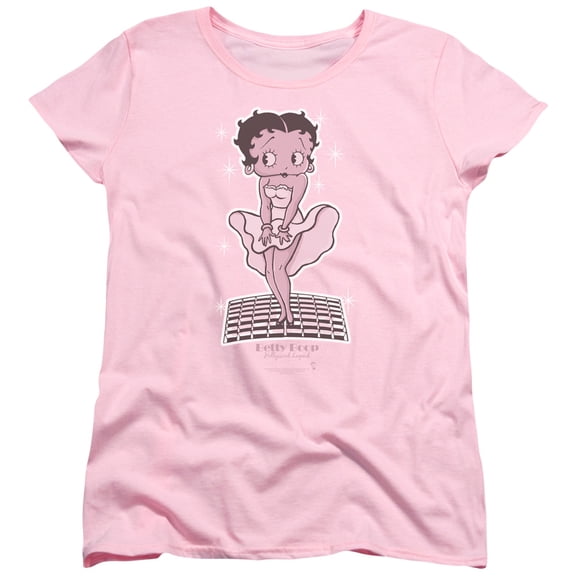 Betty Boop Hollywood Legend S/S Women's T-Shirt Pink