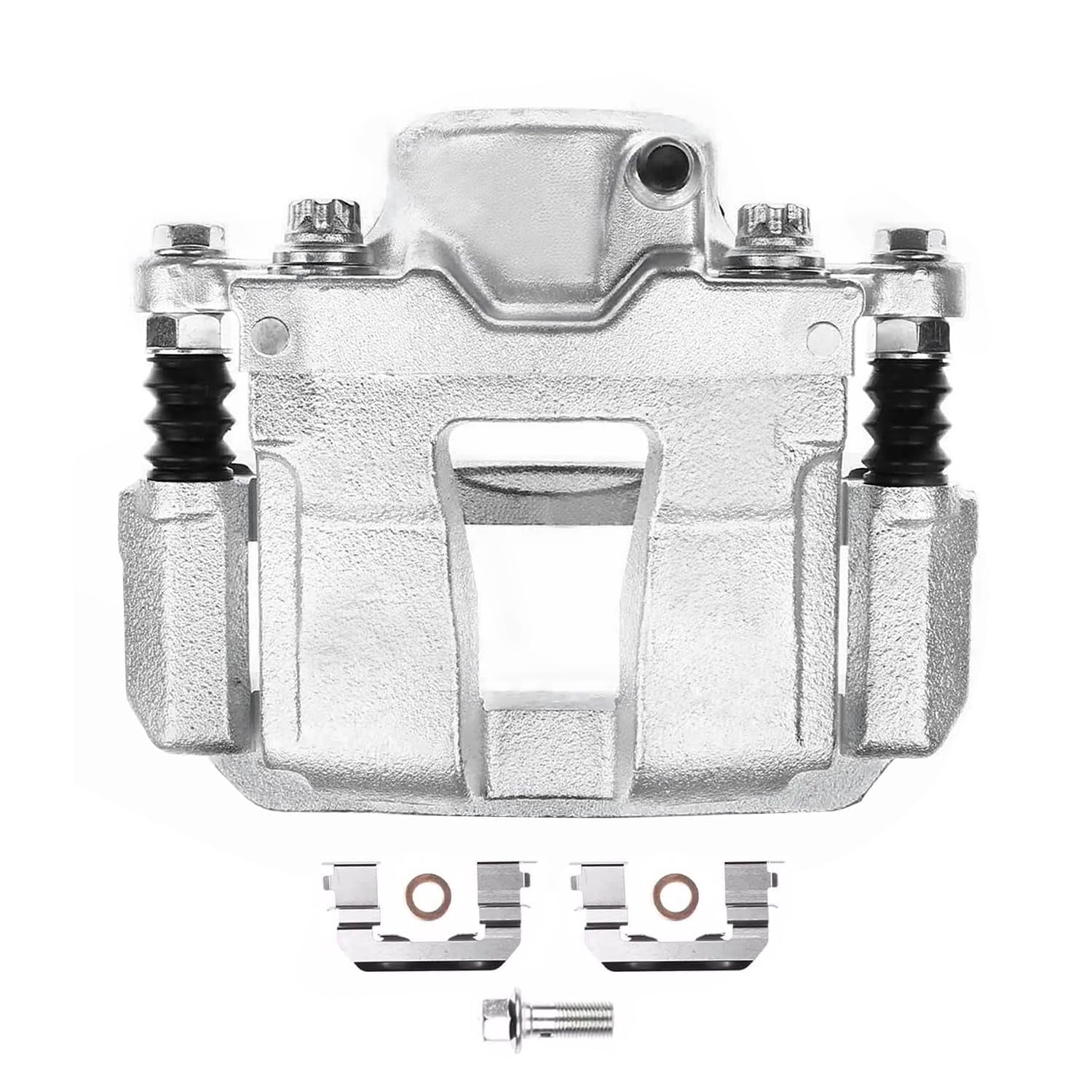 Detroit Axle - 2pc Front Brake Calipers for 2012-2015 Hyundai Sonata 2011-2016 Kia Optima Disc Brake Calipers with Brackets 2013 2014 Replacement Brake Calipers Assembly