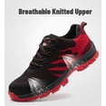 thumbnail image 2 of AUXDIQ Work Shoes Men Women Steel Toe Cap Sneakers Lightweight Industrial Trainers, 2 of 5