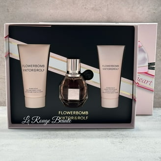 Viktor & Rolf Flowerbomb Perfume, 3-Pcs Eau De Parfum Set, New