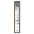 thumbnail image 2 of ArtToFrames 8" x 52" Aged White Gold Picture Frame, 8x52 inch Silver Wood Poster Frame (WOM-2036),  Pack, 2 of 7