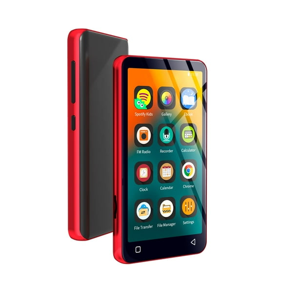 Reproductor MP3 Innioasis G1 Bluetooth WiFi Spotify 1TB Rojo_Black