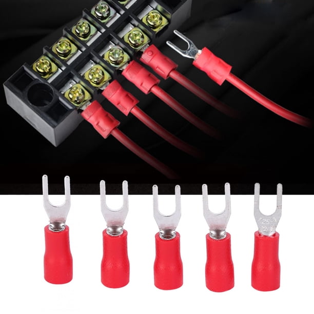 Conector de cable, 1000 piezas, tipo U, SV1.25-3, terminal de crimpado, terminal de crimpado de alto rendimiento