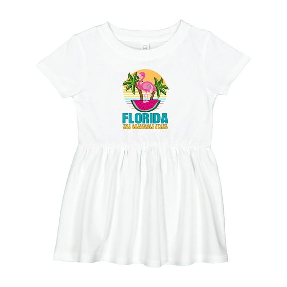Inktastic Florida the Sunshine State Girls Baby Dress