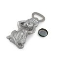 thumbnail image 3 of Monkey with Bananas Bottle Opener Polished Silver Aluminum, 3 of 4