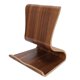 thumbnail image 1 of Soporte de madera para teléfono móvil, soporte de mesa para tableta, mesita de noche, oficina, escritorio, color marrón, 1 of 3