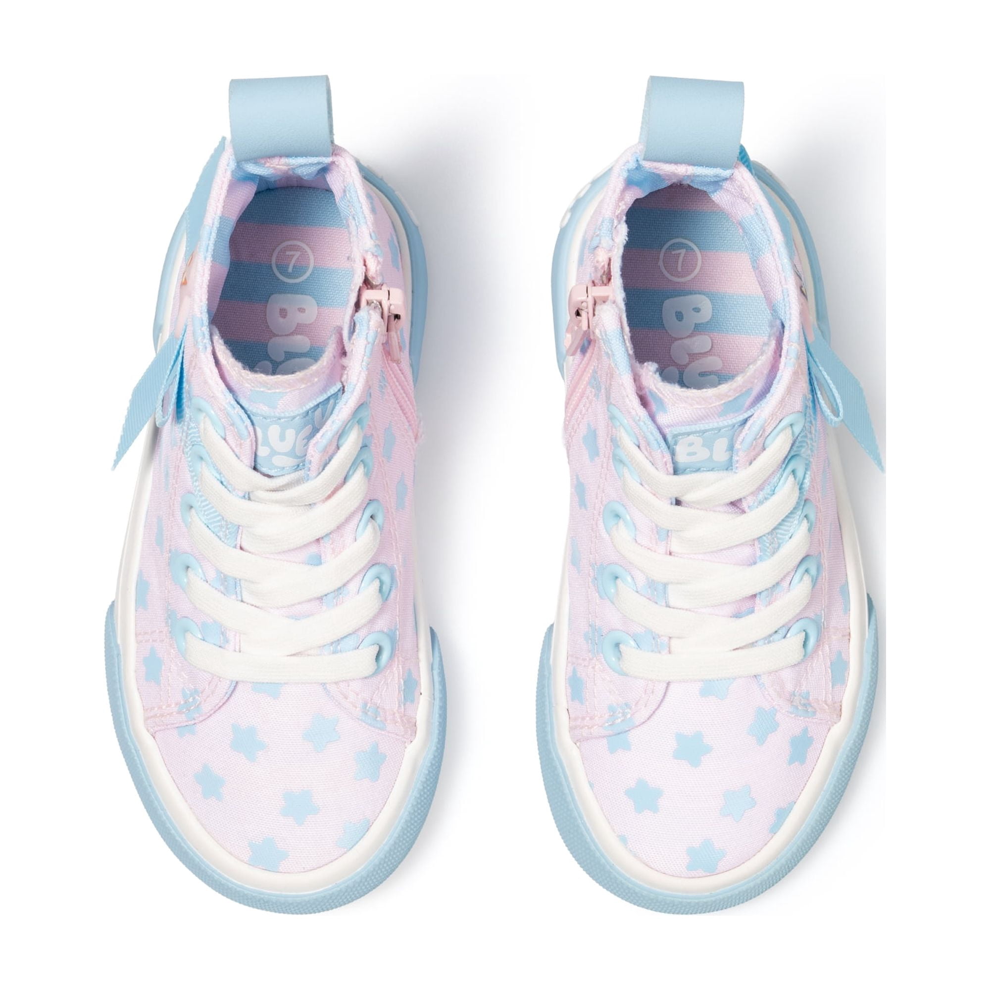 Bluey Toddler Girl Hightop Sneaker