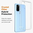 thumbnail image 4 of Case for Galaxy S20 Plus with 2 Pack TPU HD Full Screen Protector Soft, S20 Plus Phone Case Clear TPU Film Drop Shockproof Non-Slip Protective Cover for Samsung Galaxy S20 Plus 5G, 4 of 14