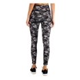 thumbnail image 2 of IDEOLOGY Womens Black Stretch Moisture Wicking Ventilation Flat Seems Camouflage High Waist Leggings M, 2 of 4