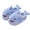 Light Blue, variant on THDHVS Boys Slippers,Slippers for Kids,Kids Plush Slippers with Thick Non Slip Sole and Soft Furry Interior for Indoor Warmth and Comfortable Cozy Shoes Good for Relaxing Navy 5-6 Years