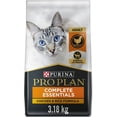 thumbnail image 1 of Purina Pro Plan Essentiels Complets Formule au Poulet et Riz Nourriture Sèche pour Chat, Sac de 3,18 kg, 1 of 5