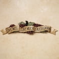 thumbnail image 2 of Live Love Laugh Saying with Grapes Wall Accent Multi Color 30 Inches Wide, 2 of 5