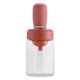 thumbnail image 2 of Botella de aceite portátil con cepillo para parrilla, cepillos para aceite, dispensador de aceite de 180ml, resistencia al calor para cocinar, freír, Rosa Gloria botella de aceite con cepillo, 2 of 9