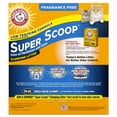 thumbnail image 4 of Arm & Hammer  29 lbs Fragrance Free Super Scoop Clumping Litter, 4 of 5