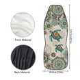 thumbnail image 7 of Jeiento Sea Turtle Car Seat Covers for Front Seat Breathable Car Seat Cover Protection Boho Flower Interior Auto Accessories Universal Fit for Most Cars SUV, Easy to Install, 7 of 7