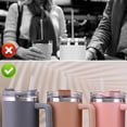 thumbnail image 5 of Reusable Straw with Cleaning Brush Plastic Replacement Straw Compatible with Stanley 40 oz 30 oz Cup Tumbler, 5 of 9