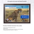 thumbnail image 2 of ArtToFrames 18.9x13.4 Inch - 48x34 CM Brown Puzzle Frame for 500 piece Puzzles.1.00 Inch Custom Wood Puzzle Frames, Verlinga Brown - Comes with Regular Glass, 2 of 6