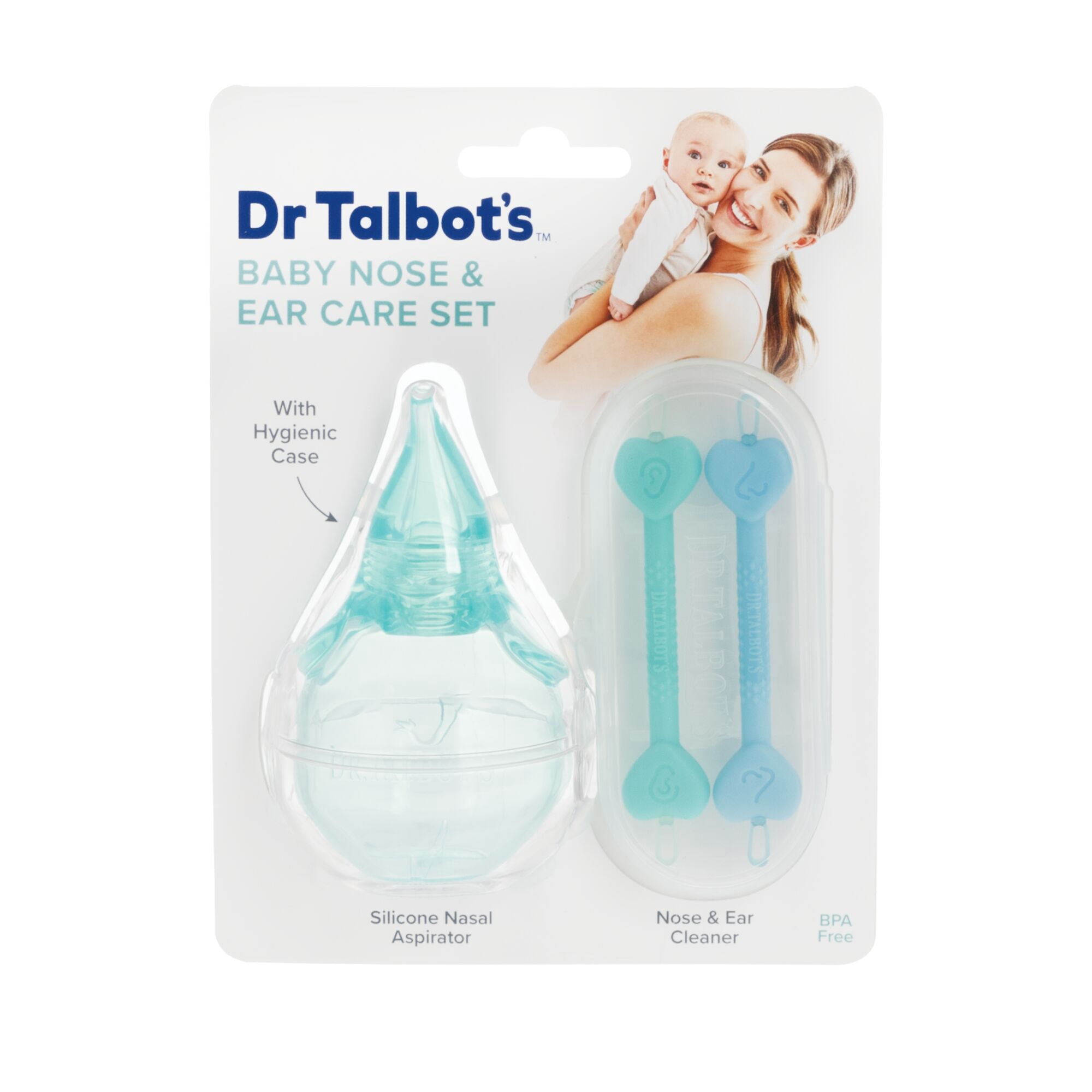 Dr. Talbot's Silicone Nasal Aspirator with Ear & Nose Cleaners