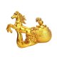 thumbnail image 1 of Estatua de caballo dorado que atrae la fortuna Colección Adorno del año chino 2026 para 26x19cm, 1 of 8