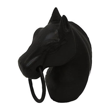Cast Iron Horse Heading Hitching Post
