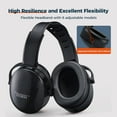 thumbnail image 4 of Noise Reduction Safety Ear Muffs, SNR 31dB Hearing Protection Earmuffs, Adjustable Noise Cancelling Headphones for Shooting Gun Range Mowing Construction Woodwork Adult Kids, 4 of 8