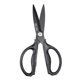 thumbnail image 1 of Tijeras de cocina MITSUMOTO SAKARI Japonesas Black Titanium, 1 of 9
