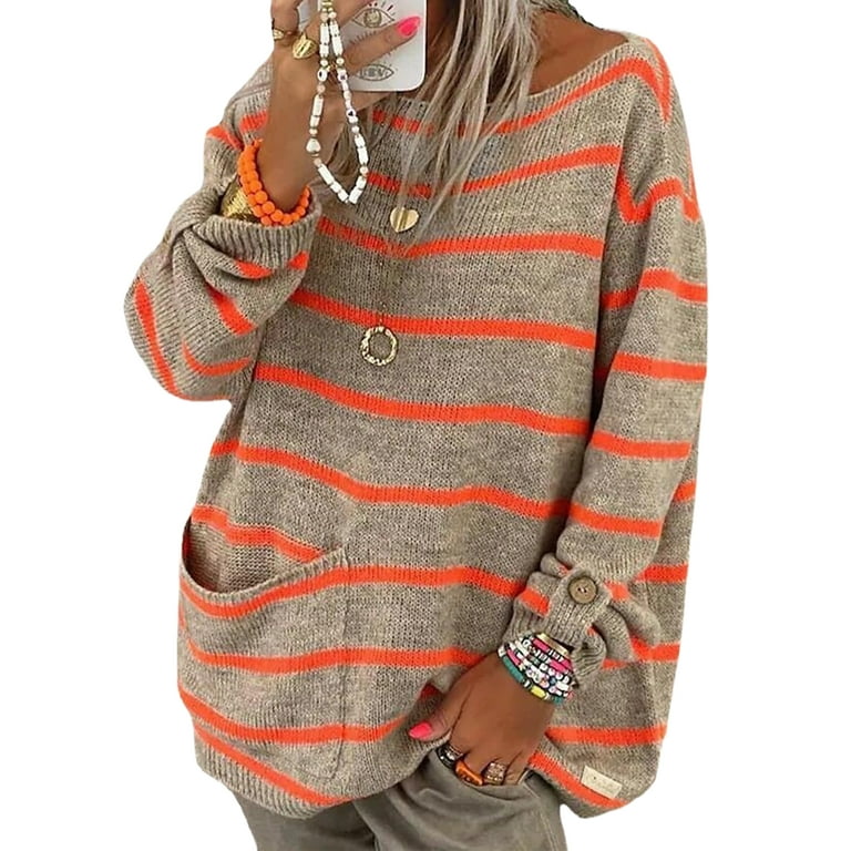 Ladies orange jumper cheap