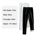 thumbnail image 2 of 2 uds. Leggings de lana para niñas, calzas cálidas de invierno para niñas de 2 a 10 años, pantalones de lana para niñas, 2 of 7